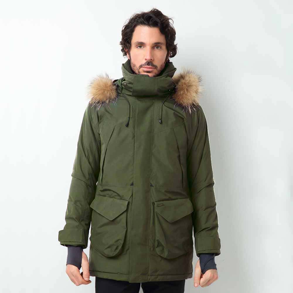 JORDON GORE-TEX單件式內裡鵝絨長外套 - 男款