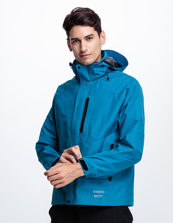 JORDON 雅仕風範 男款 GORE-TEX PacLite Shell 防水透氣 + POLARTEC 刷毛 兩件式外套
