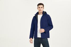 JORDON 男款簡約GORE-TEX單件式防風防水透氣外套