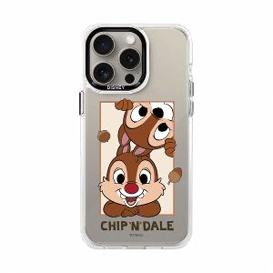 Disney 奇奇與蒂蒂-軍規透明磁吸手機殼｜【多款適用】iPhone