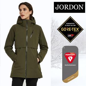 JORDON 女款GORE-TEX+PrimaLoft 輕量單件式防水透氣外套