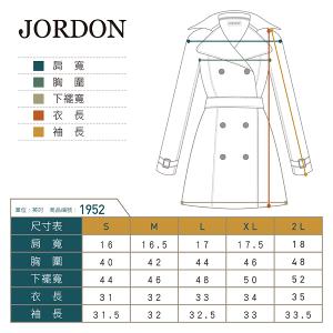 JORDON 防風防水/商務/旅行 GORE-TEX時尚機能內鋪羽絨大衣