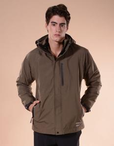 JORDON 雅仕風範 男款 GORE-TEX PacLite Shell 防水透氣 + POLARTEC 刷毛 兩件式外套