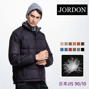 JORDON 雙面穿可脫袖男羽絨夾克