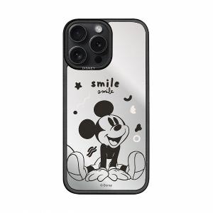 Disney 鏡面米奇-貼片磁吸防摔手機殼｜【多款適用】iPhone