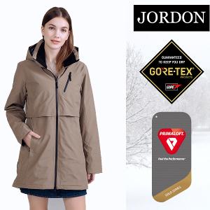 JORDON 女款GORE-TEX+PrimaLoft 輕量單件式防水透氣外套