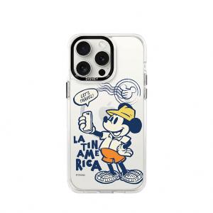 Disney 旅行米奇-軍規透明磁吸手機殼｜【多款適用】iPhone