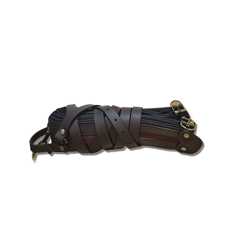 POPCORNGREEN折疊三用後背包(Ｍ)藝術家聯名款氣球狗(金色)