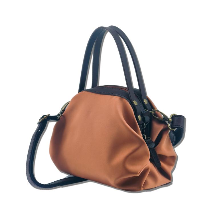 POPCORNGREEN糖果包(系列)三用斜背包(S尺寸)絲絨海棠紅