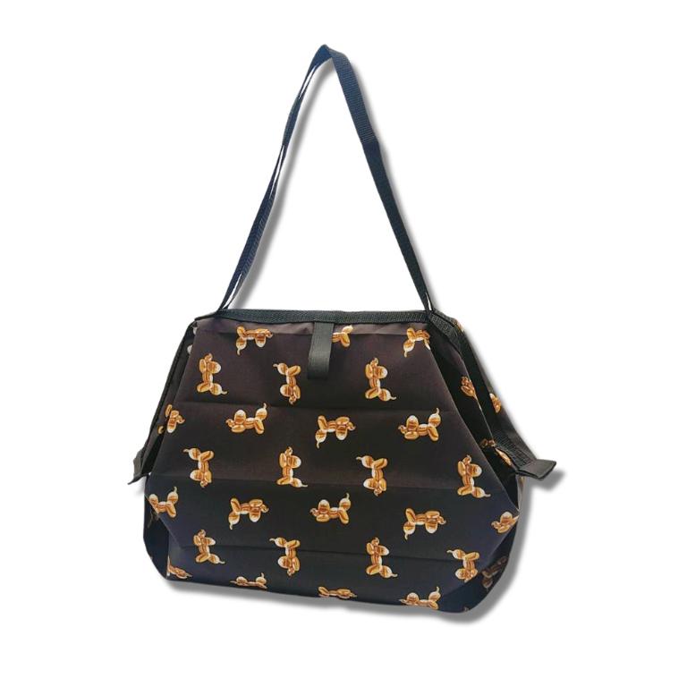 POPCORNGREEN(超纖高丹)厚版摺疊隨身包(M)