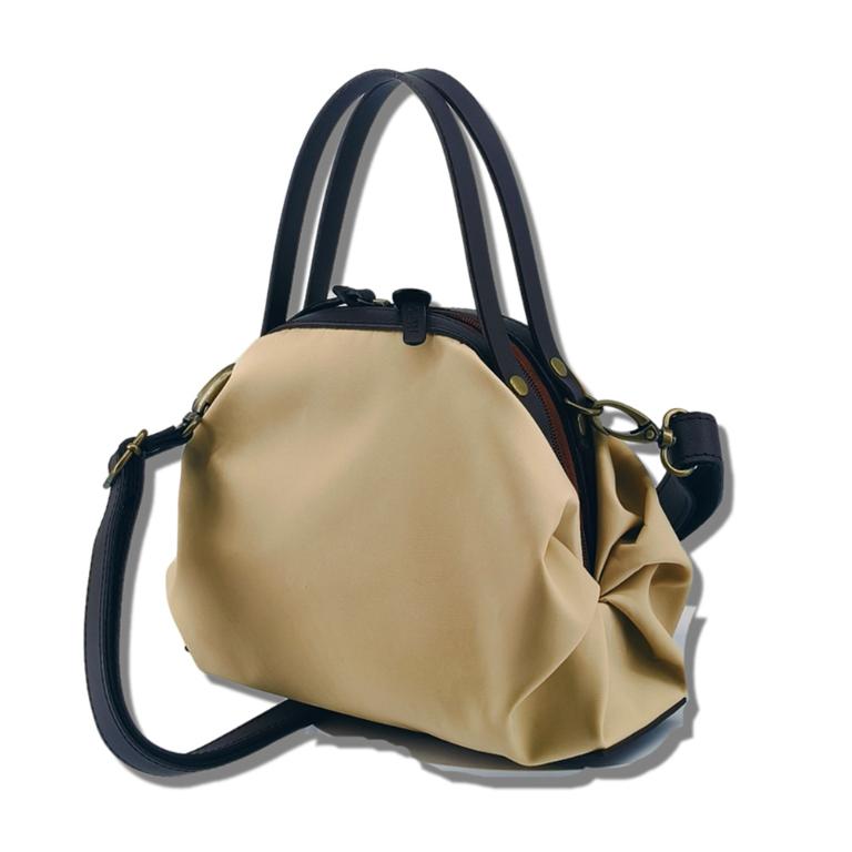 POPCORNGREEN糖果包(系列)三用斜背包(S尺寸)絲絨象牙白