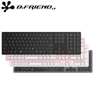 B.FRIEND RB730 雙模(MAC/WIN) 剪刀腳 2.4G+藍牙無線鍵盤(注音)
