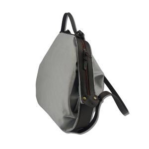 『絕版限量款』POPCORNGREEN折疊三用後背包(Ｍ)印花星鑽銀／贈送(顏色隨機)：POPCORNGREEN藝術聯名氣球狗擺飾(Ｓ)