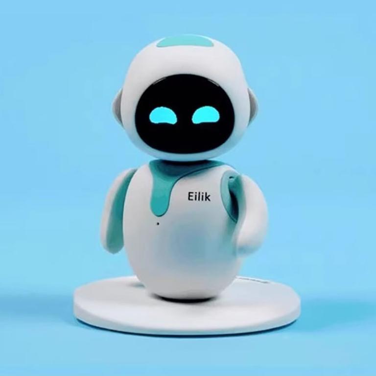 【 Eilik｜桌面型陪伴機器人 】無厘頭的爆笑日常！喜怒哀樂陪你大鬧耍寶，快來認養快樂萌寵！