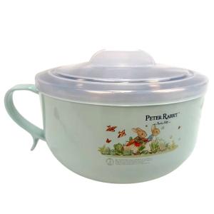 PETER RABBIT 比得兔 不鏽鋼隔熱餐碗 含蓋-900ml