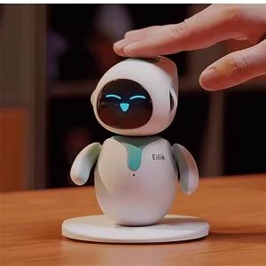 【 Eilik|桌面型陪伴機器人 】無厘頭的爆笑日常!喜怒哀樂陪你大鬧耍寶,快來認養快樂萌寵!