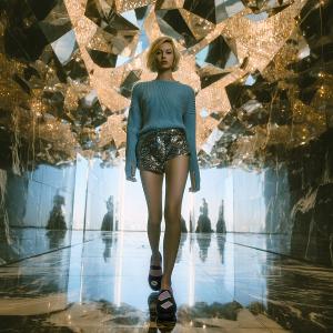 繁花美人 貼貼鞋組