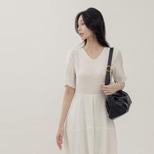 supportingrole 慵懶格調廓型結構真皮手提肩斜背包 黑