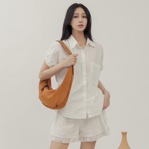 supportingrole  月牙垂墜慵懶時髦真皮手提肩斜背3用包 咖啡