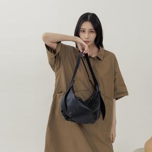 supportingrole 簡約真皮大方優雅斜肩背腋下包