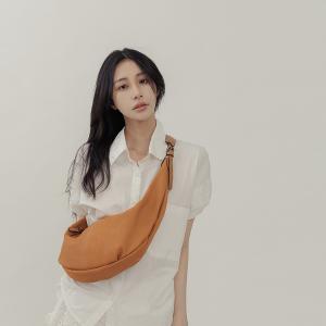 supportingrole  月牙垂墜慵懶時髦真皮手提肩斜背3用包 咖啡