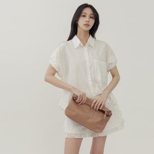 supportingrole 簡約設計子母包真皮手提肩側背托特包 咖啡