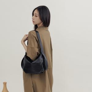 supportingrole 簡約真皮大方優雅斜肩背腋下包