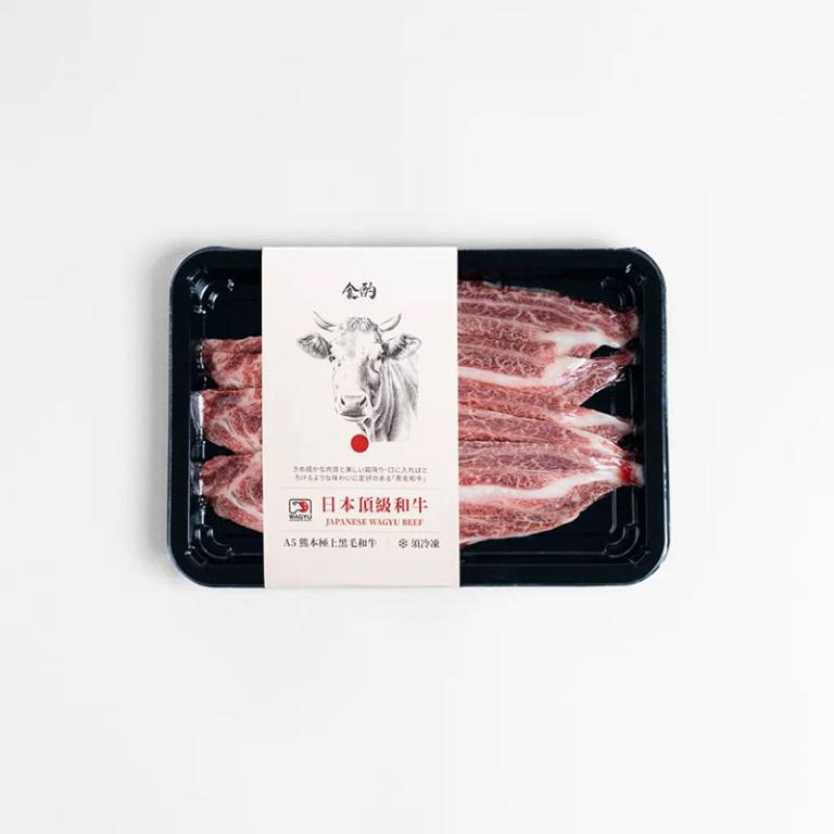 食酌 日本A5和牛 肩卷心燒烤片