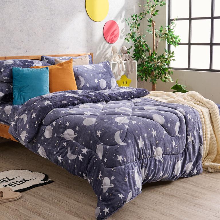 【DUYAN 竹漾】Heat-Fi 法蘭絨暖暖被 / 星海微光