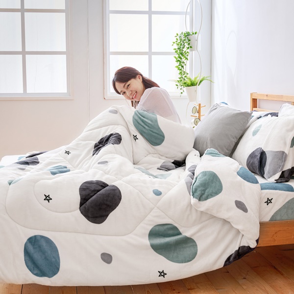 【DUYAN 竹漾】Heat-Fi 法蘭絨暖暖被 / 漫影水語