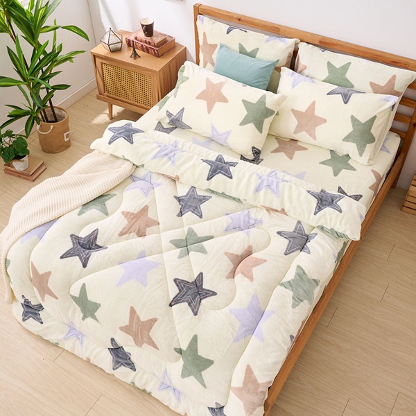 【DUYAN 竹漾】Heat-Fi 法蘭絨暖暖被 / 彩光初星