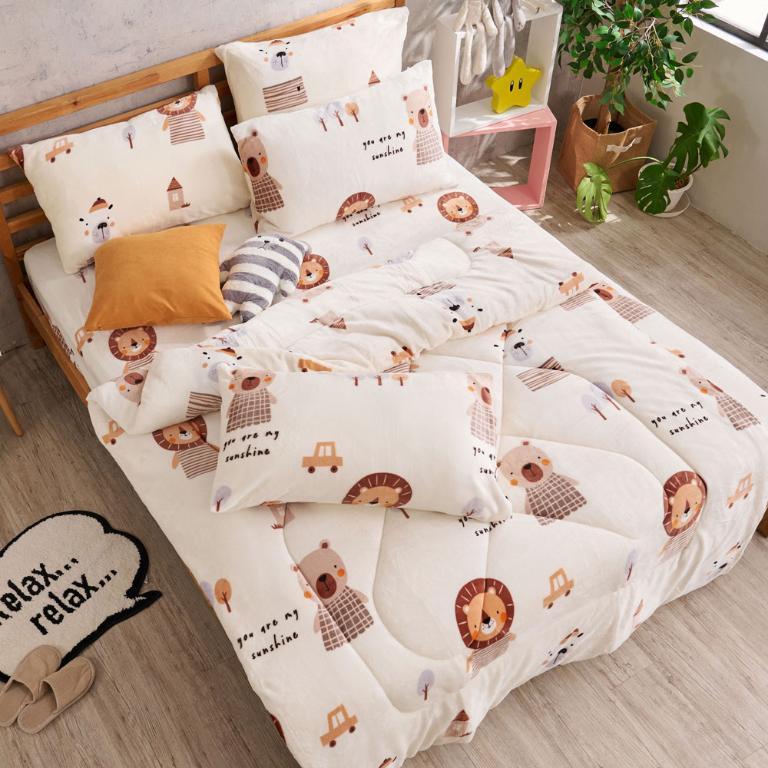 【DUYAN 竹漾】Heat-Fi 法蘭絨暖暖被 / 肯亞大地