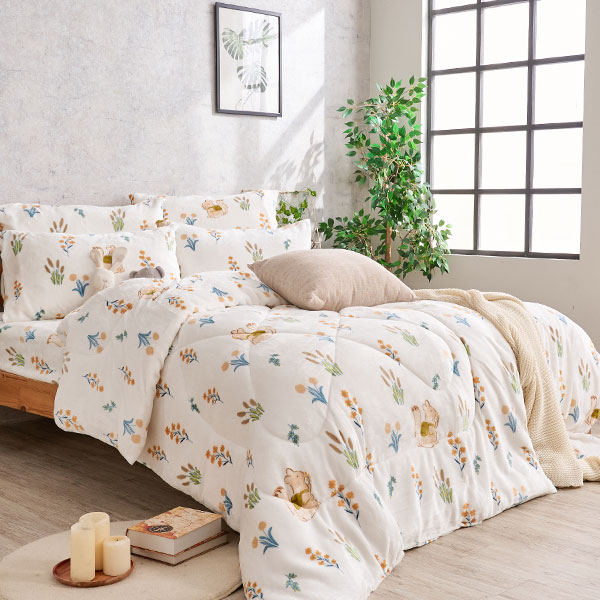 【DUYAN 竹漾】Heat-Fi 法蘭絨暖暖被 / 小松森旅