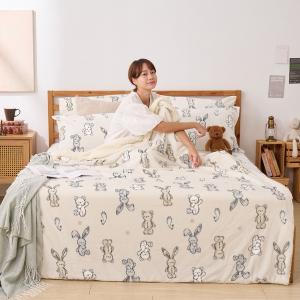 【DUYAN 竹漾】法蘭絨羊羔絨毯 / 小步舞曲