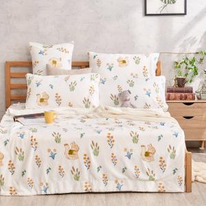 【DUYAN 竹漾】法蘭絨羊羔絨毯 / 小松森旅