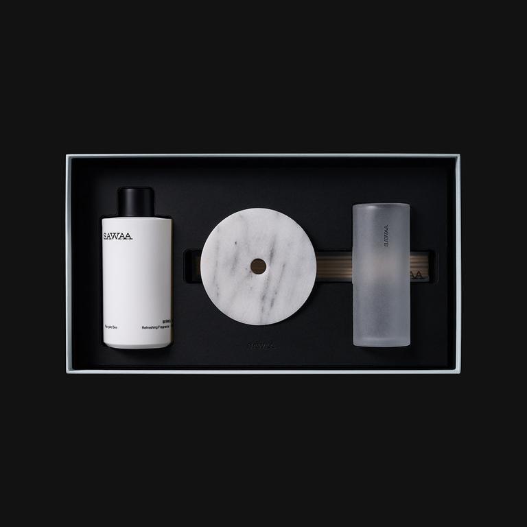 SAWAA 滄洋映日｜淨心香氛擴香禮盒