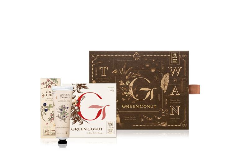 綠果 手工大皂護手霜禮盒組