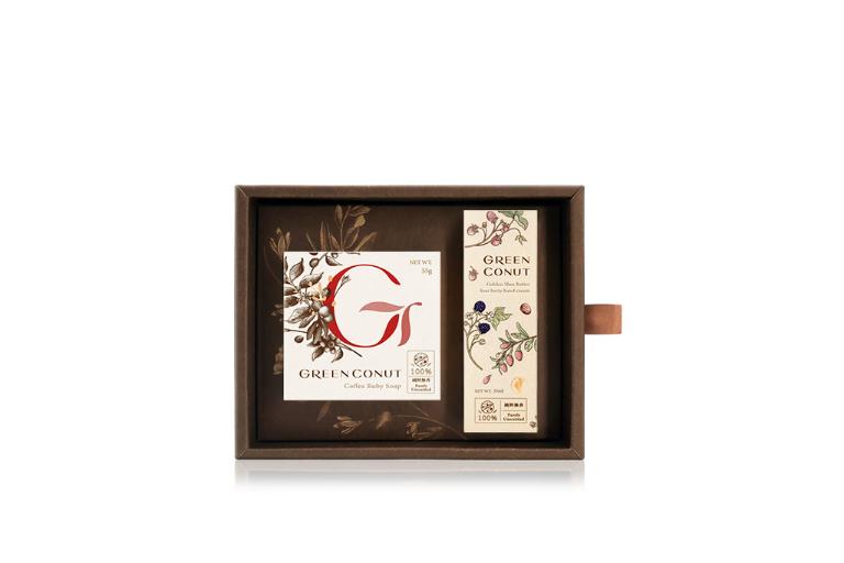 綠果 手工小皂護手霜禮盒組