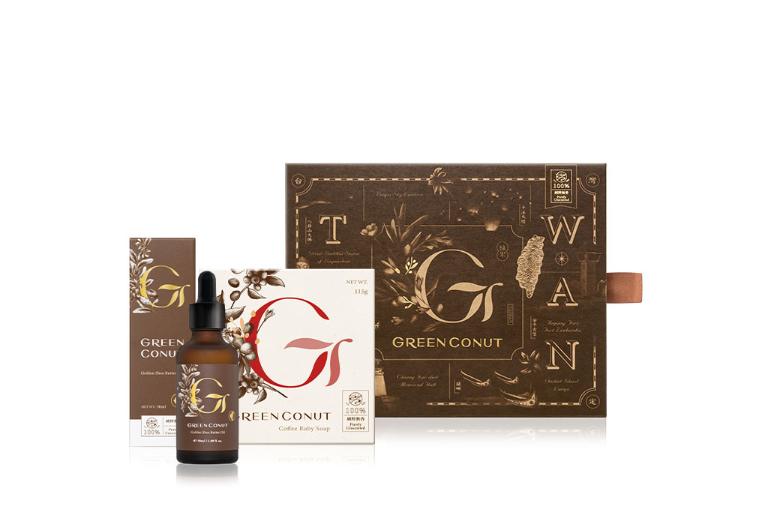 綠果 手工大皂按摩油禮盒組