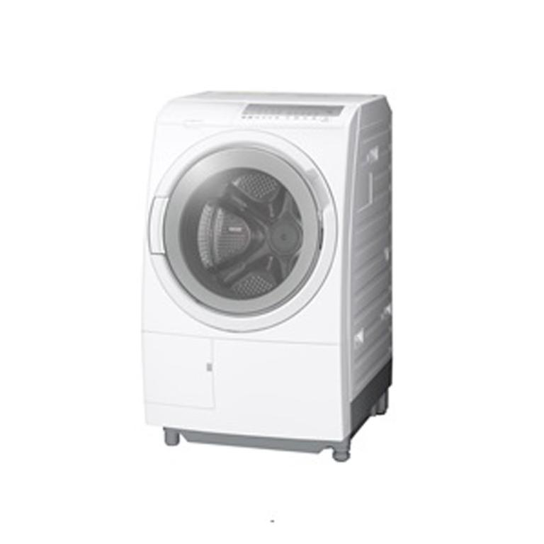 HITACHI 日立 12KG 日製智能感測變頻左開滾筒洗脫烘洗衣機BD-SG120JJ-W