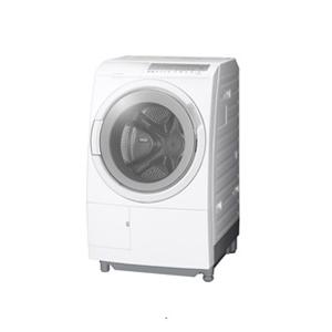 HITACHI 日立 12KG 日製智能感測變頻左開滾筒洗脫烘洗衣機BD-SG120JJ-W