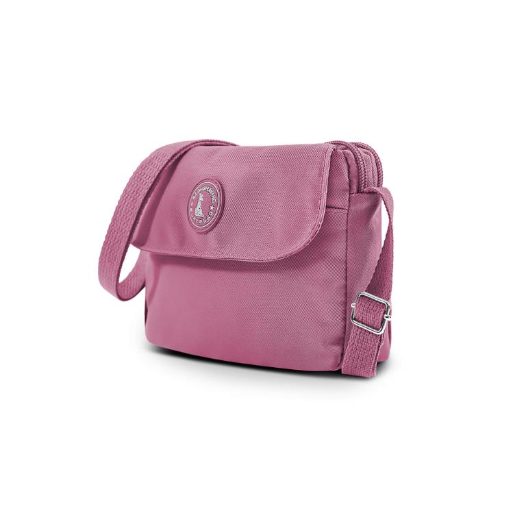 B.S.D.S冰山袋鼠 - 時光旅人 - 知性輕巧百搭斜背小包 - 莓果粉【B171PP】