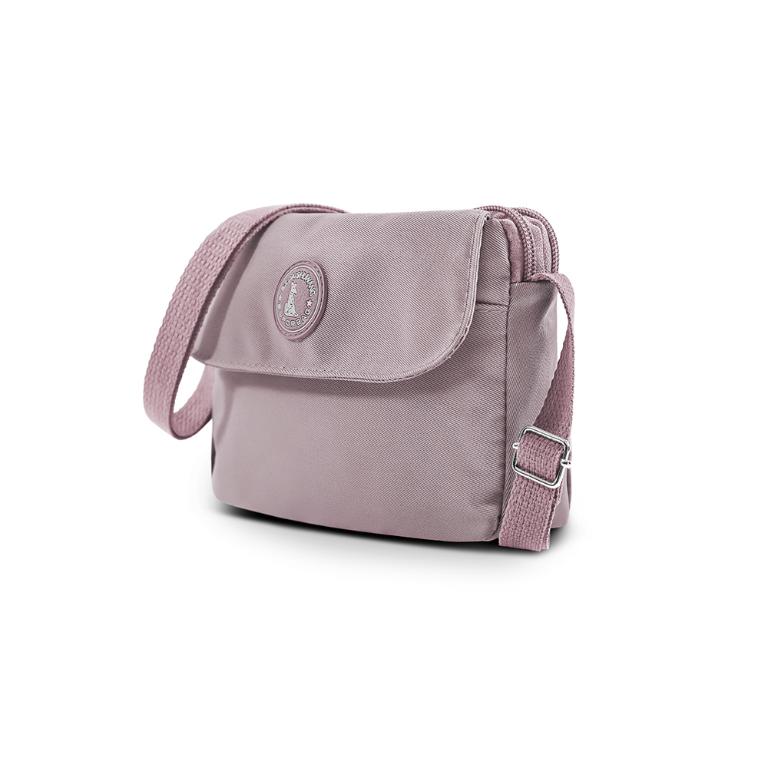 B.S.D.S冰山袋鼠 - 時光旅人 - 知性輕巧百搭斜背小包 - 淡紫色【B171PR】