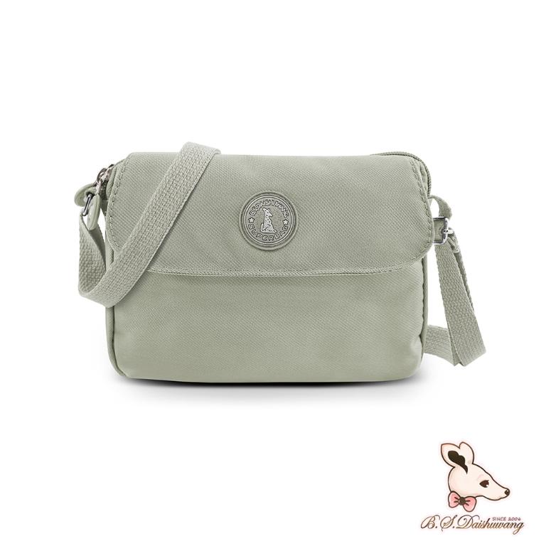 B.S.D.S冰山袋鼠 - 時光旅人 - 知性輕巧百搭斜背小包 - 抹茶綠【B171MG】