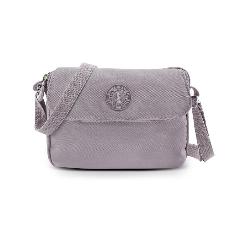 B.S.D.S冰山袋鼠 - 時光旅人 - 知性輕巧百搭斜背小包 - 薄霧灰【B171GR】