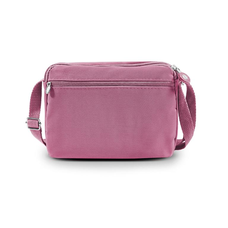 B.S.D.S冰山袋鼠 - 時光旅人 - 知性輕巧百搭斜背小包 - 莓果粉【B171PP】