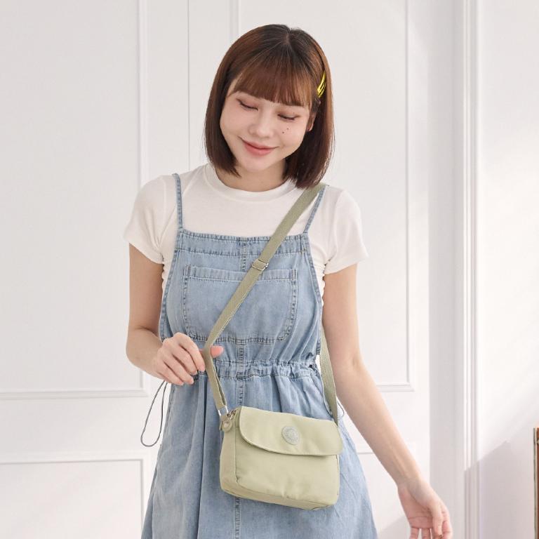 B.S.D.S冰山袋鼠 - 時光旅人 - 知性輕巧百搭斜背小包 - 抹茶綠【B171MG】