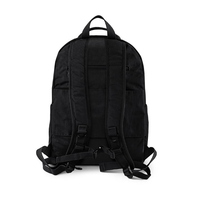 B.S.D.S冰山袋鼠 - 蜜糖日記 - 輕旅多口袋附插袋胸扣後背包 - 黑色【A218K】