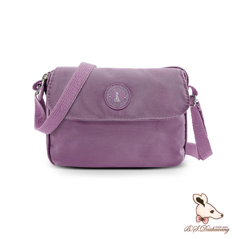 B.S.D.S冰山袋鼠 - 時光旅人 - 知性輕巧百搭斜背小包 - 深芋紫【B171U】