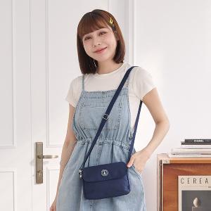 B.S.D.S冰山袋鼠 - 時光旅人 - 知性輕巧百搭斜背小包 - 藍色【B171B】